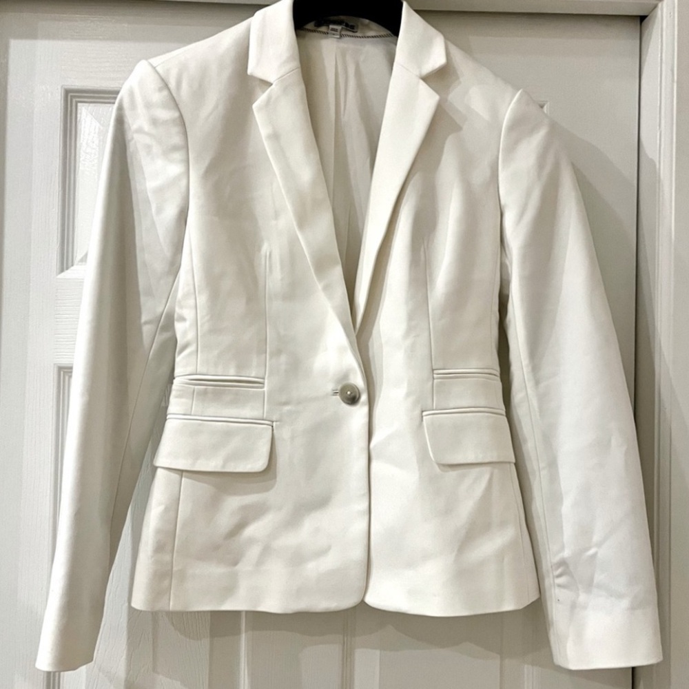 Express White Women's Blazer